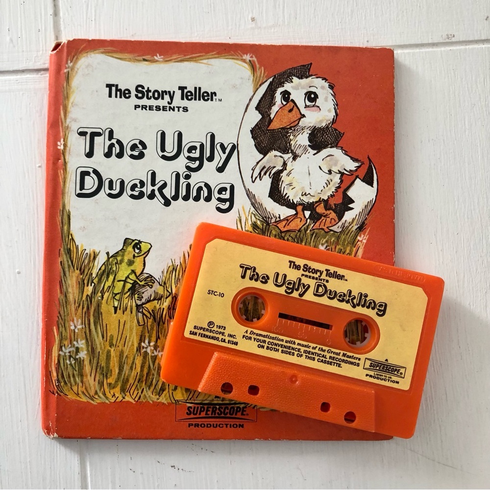 70s The Ugly Duckling Book and Cassette Set